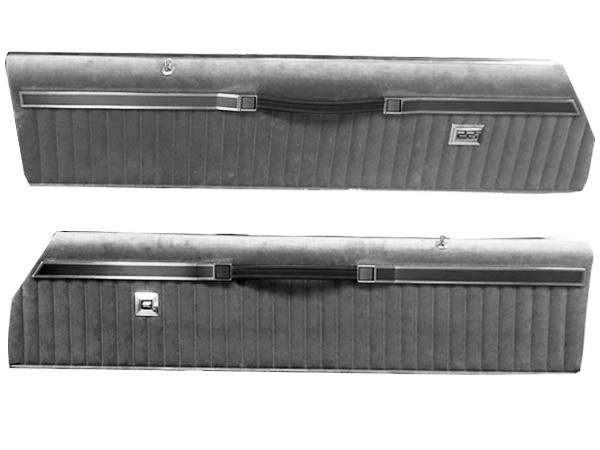 85-86 Grand National Reproduction Material Upper Door Panel Combo