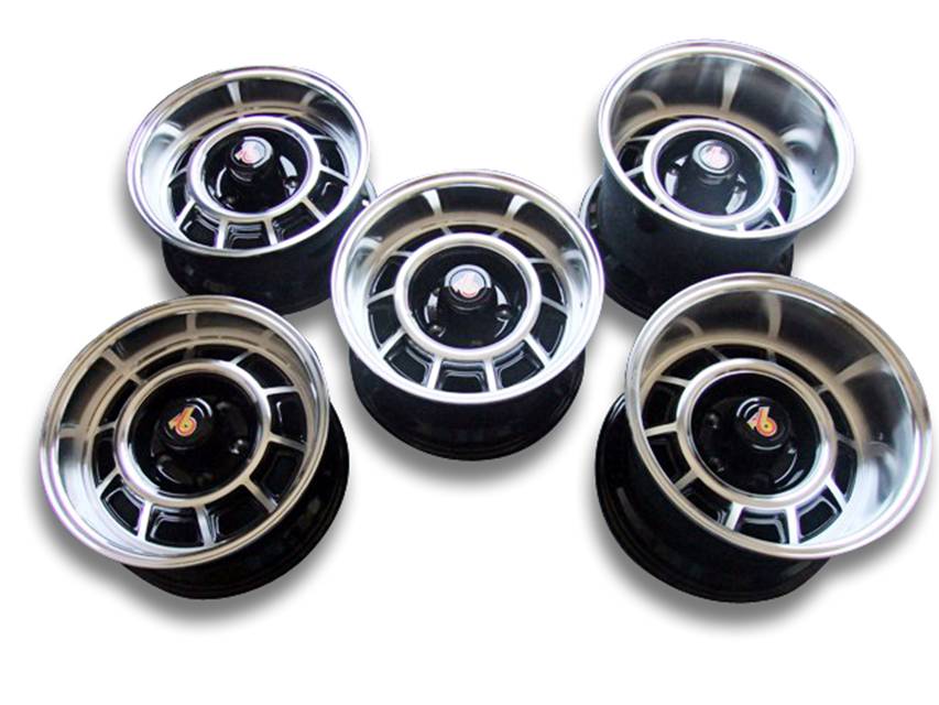Grand National Aluminum Wheels Rims Full Set 15" x 7" and 15" x 10"