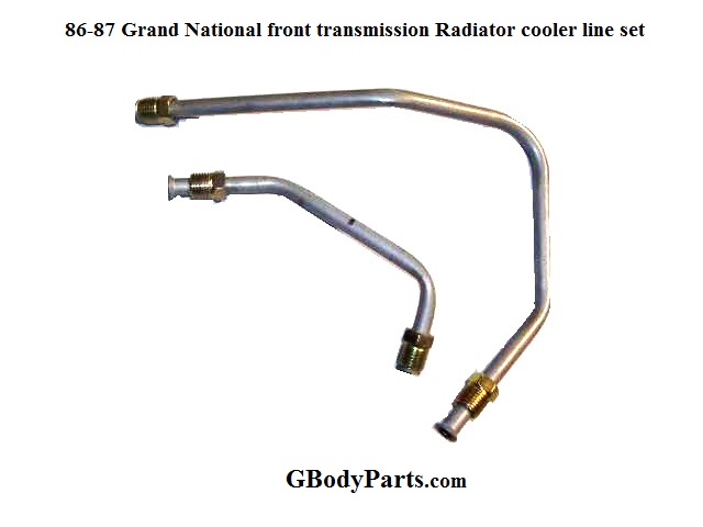 1986-87 Turbo Buick Transmission Radiator Line extension