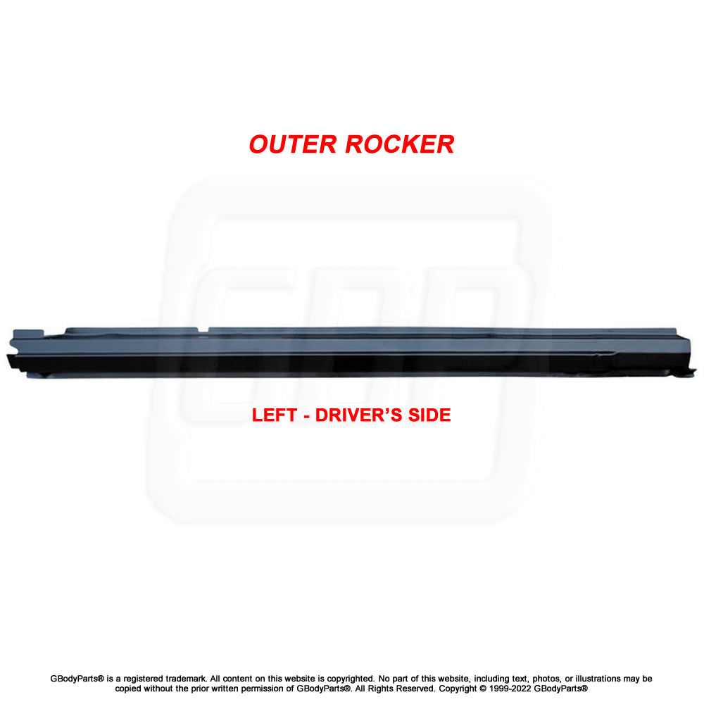 78-88 G-Body OUTER ROCKER PANEL - Driver's Side LH