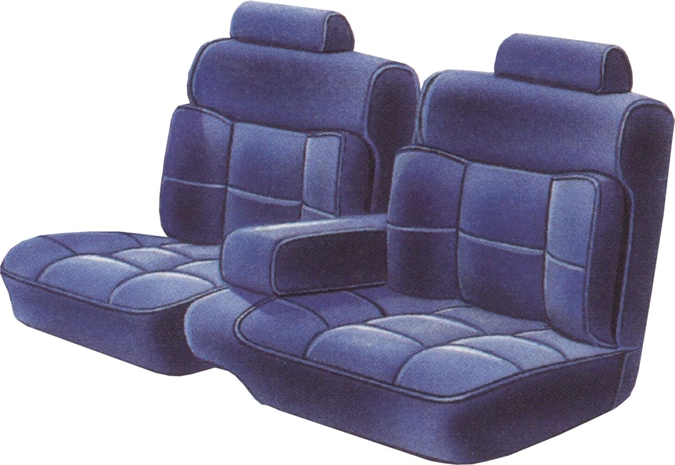 1987-88 Monte Carlo CL Front and Rear Seat Cover Set