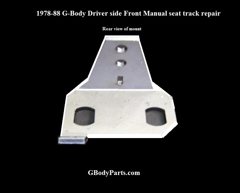 Gbody Driver Side Manual Seat Track Repair Leg