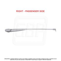 78-88 A&G Body Models Windshield Wiper Blade ARM - SILVER - RH Passenger Side