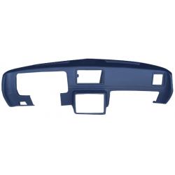 1978-1980 Padded Dash Molded Cover with Center Speakers 1597 Medium blue