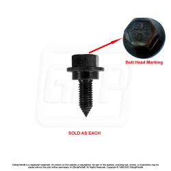 78-88 A & G-Body Models - Specific Design Lower Hood Hinge Shoulder Bolt - EACH / Hardware 78-88 A & G-Body Models - Specific Design Lower Hood Hinge Shoulder Bolt - EACH / Hardware