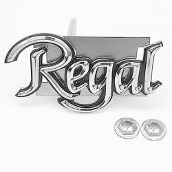 1978-1983 Buick Regal Grill Emblem With Backing Plate and Hardware