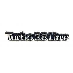1984-87 Turbo Buick 3.8Litre Dash Speedometer cluster Bezel emblem