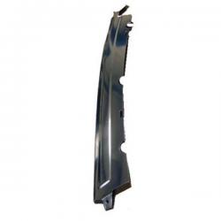 Regal and Cutlass T-top B pillar anodized chrome exterior trim -Passenger Side