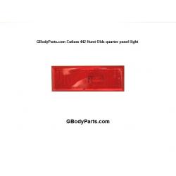 Oldsmobile Red Quarter Panel Marker Light Rear