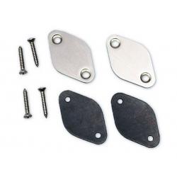 78-88 Seat Belt Retractor Delete Panel Set with Gaskets and Hardware