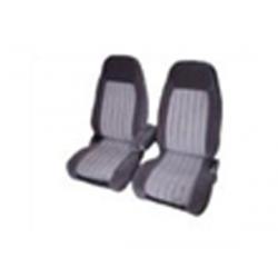 Chevy, GMC Truck 1988-95 Extended Cab Front Bucket Seat & Rear Bench Upholstery Set Encore Velour Two Tone