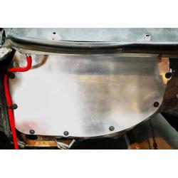 One Piece Heater / AC delete cowl panel with drain