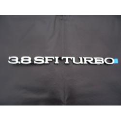 Grand National Turbo Regal 3.8SFITURBO TRUNK Emblem
